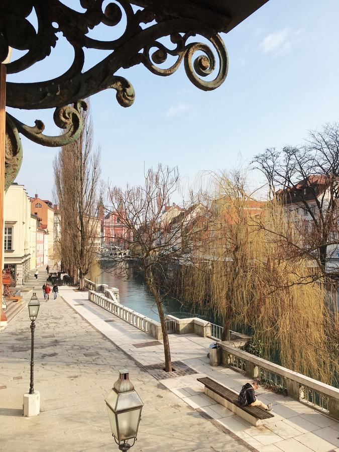 River And Castle View Apartment Rose Tour As Ljubljana Exterior foto